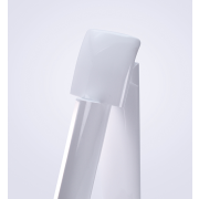 Solight LED stolná lampička stmievateľná, 12W, voľba teploty svetla, USB, biely lesk