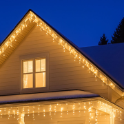 Solight LED vianočné záves, cencúle, 120 LED, 3m x 0,7m, prívod 6m, vonkajšie, teplé biele svetlo,