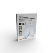 Solight LED mini panel CCT, podhľadový, 6W, 450lm, 3000K, 4000K, 6000K, štvorcový