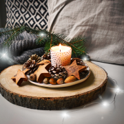 Solight vianočná reťaz strieborná, 100x mini LED, 10m, 3 x AA, studené svetlo