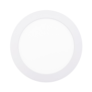 Solight LED mini panel CCT, prisazený, 12W, 900lm, 3000K, 4000K, 6000K, okrúhly