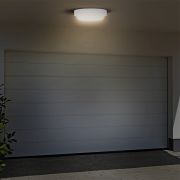 Solight LED vonkajšie osvetlenie guľaté, 13W, 910lm, 4000K, IP54, 17cm