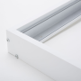 Solight hliníkový biely rám pre inštaláciu LED panelov s rozmerom 295x1195mm na stropy a steny,