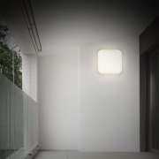 Solight LED vonkajšie osvetlenie štvorcové, 20W, 1500lm, 4000K, IP54, 19cm