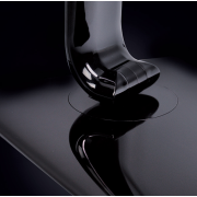 Solight LED stolná lampička stmievaťelná, 12W, voľba teploty svetla, USB, čierny lesk