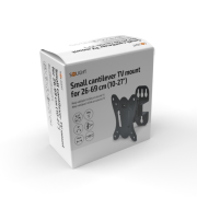 Solight malý naklápací držiak pre ploché TV, 26cm - 69cm (10'' - 27'')