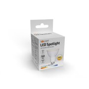 Solight LED žiarovka, bodová , 3W, GU10, 3000K, 260lm, biela