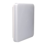 Solight LED venkovné osvetlenie, prisadené, štvorcove, IP44, 24W, 1920lm, 4000K, 28cm