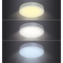 Solight LED mini panel CCT, prisazený, 18W, 1530lm, 3000K, 4000K, 6000K, okrúhly