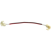 Solight prepojovací kábel pre LED pásy, 8mm zacvakávací konektor na oboch stranách, 1ks, sáčok