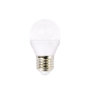 ECOLUX LED žiarovka Ecolux 3-pack, miniglobe, 6W, E27, 3000K, 450lm, 3ks