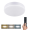 Solight LED osvetlenie s diaľkovým ovládačom, 36W, 2160lm, 30cm, zmena chromatickosti, stmievateľné,