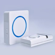 Solight bezdrôtový zvonček, batériový, 120m, biely