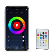 Solight Wifi Smart LED svetelný pás, RGB, 5m, sada s adaptérom a dialkovým ovladačom