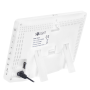 Solight meteostanica, extra veľký farebný LCD, teplota, vlhkosť, tlak, RCC, USB nabíjanie, biela