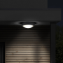 Solight LED vonkajšie osvetlenie so senzorom Siena, sivé, 20W, 1500lm, 4000K, IP54, 23cm