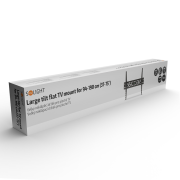 Solight veľký naklápací držiak pre ploché TV, 94cm - 190cm (37'' - 75'')