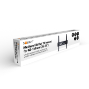 Solight stredný naklápací držiak pre ploché TV, 66cm - 140cm (26'' - 55'')