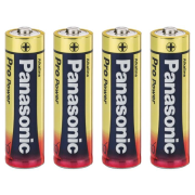 Alkaline batteries AA size, PANASONIC