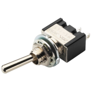 Precision toggle switch, 1 x ON/OFF
