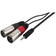 Audio adapter cable, 1 m